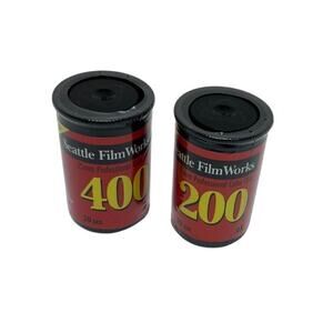 Set of 2 Seattle Film Works 35mm 200/400 Color Film. 20 exposures. NOS!